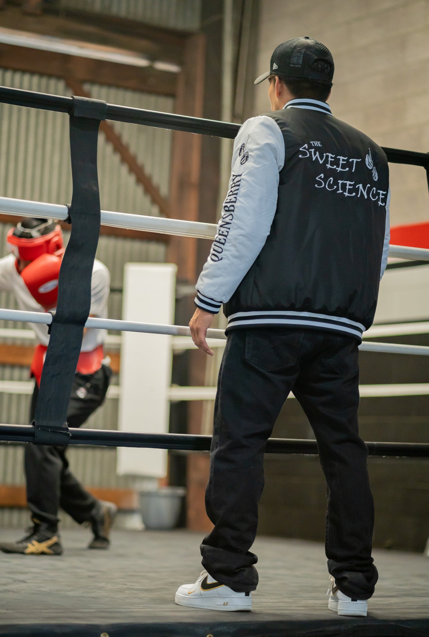 Fight Fan Bomber Jacket (The Sweet Science)