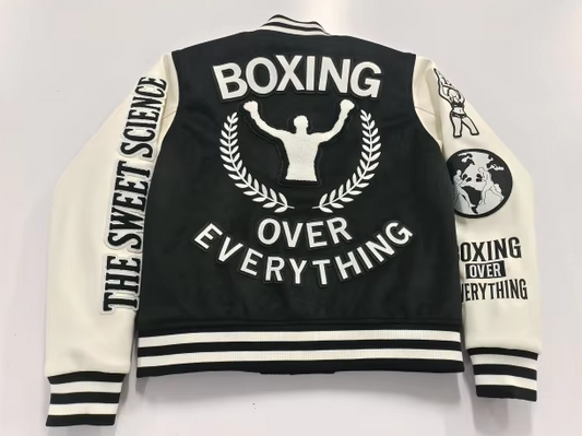 Boxing Over Everything Varisty Jacket