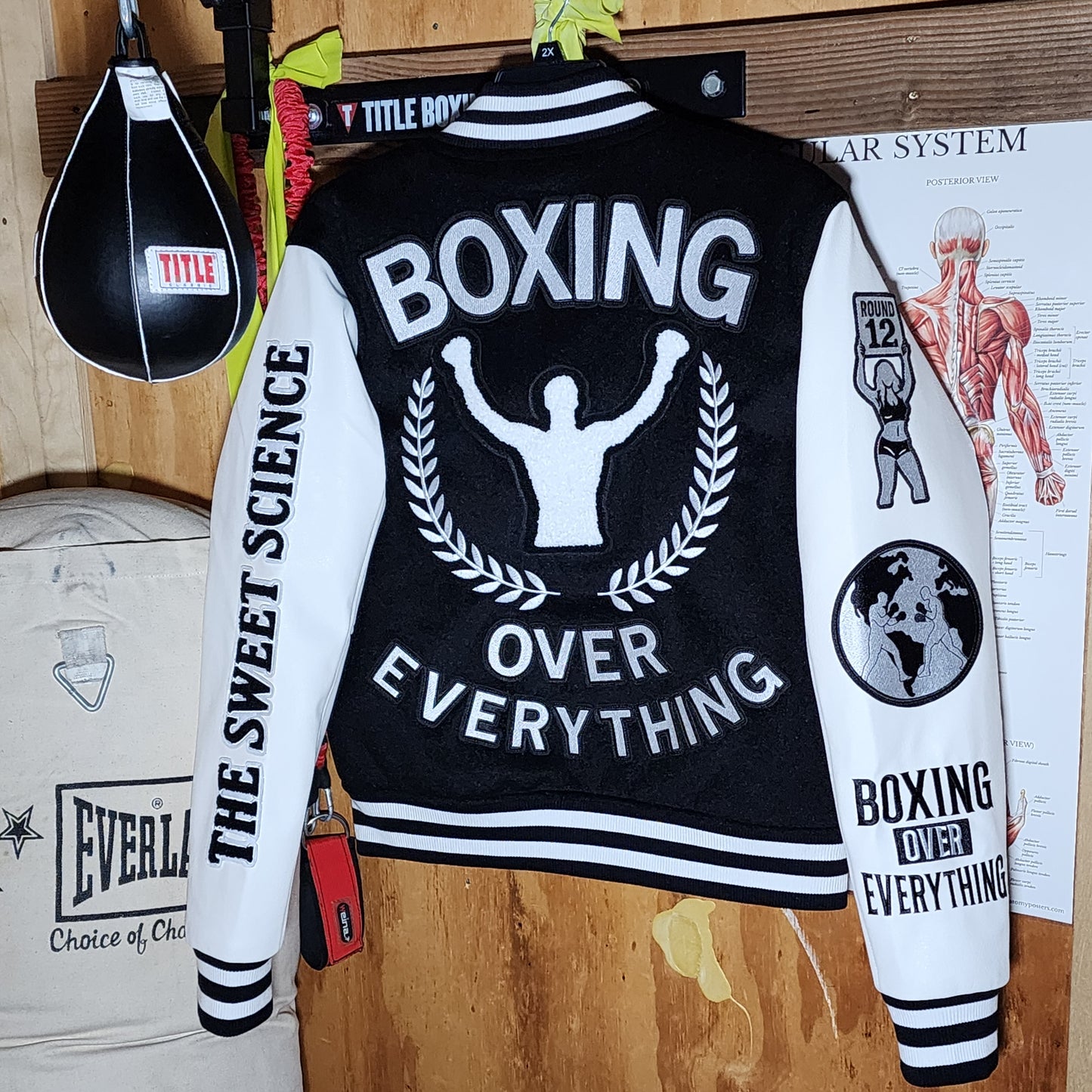 Boxing Over Everything Varisty Jacket