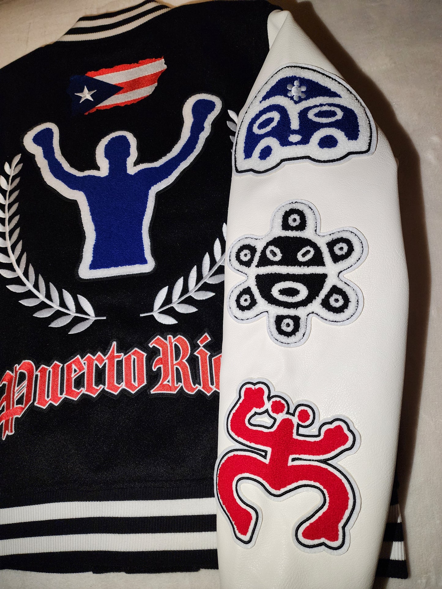 Puerto Rican Pride Varsity Jacket