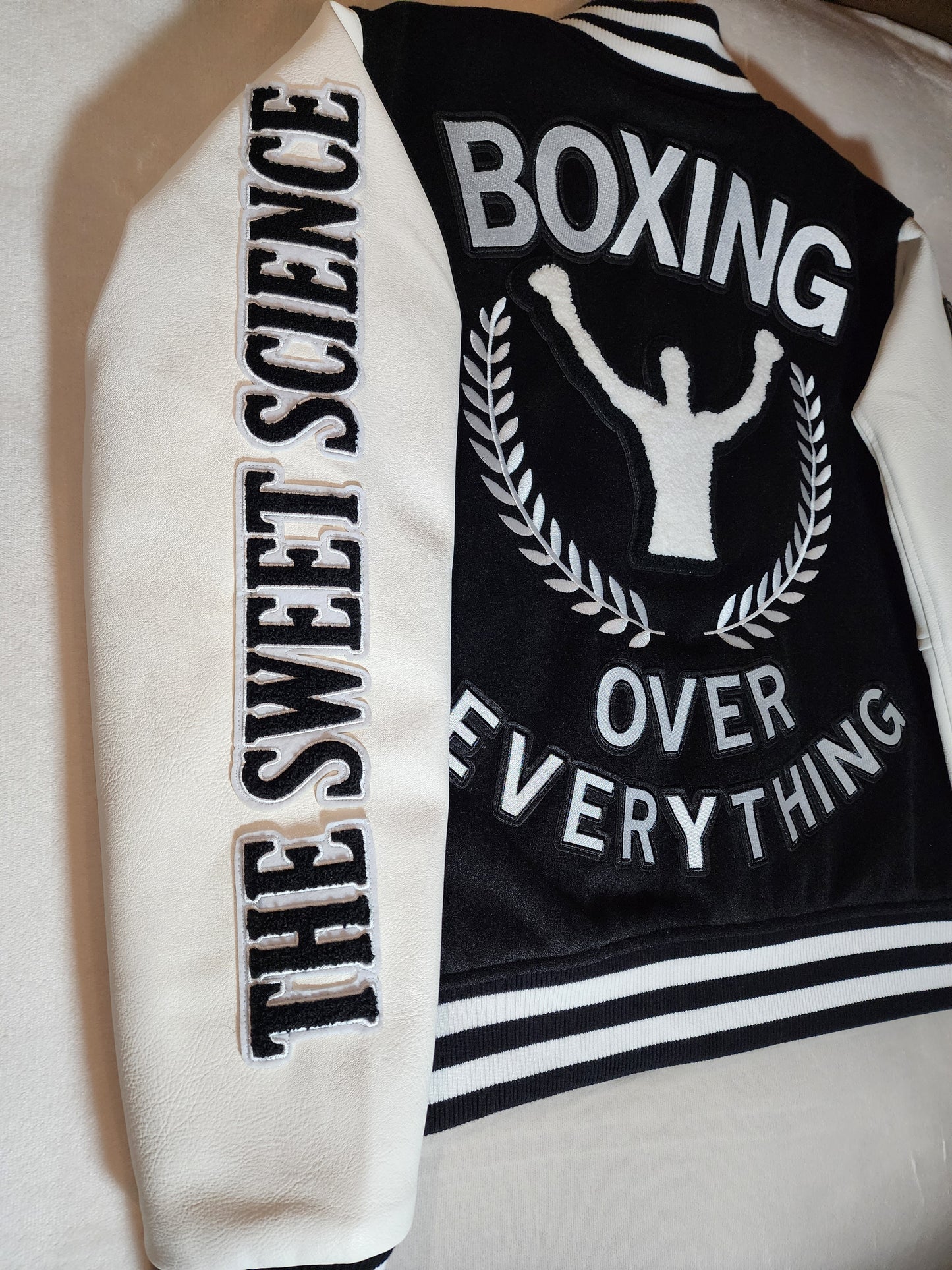Boxing Over Everything Varisty Jacket