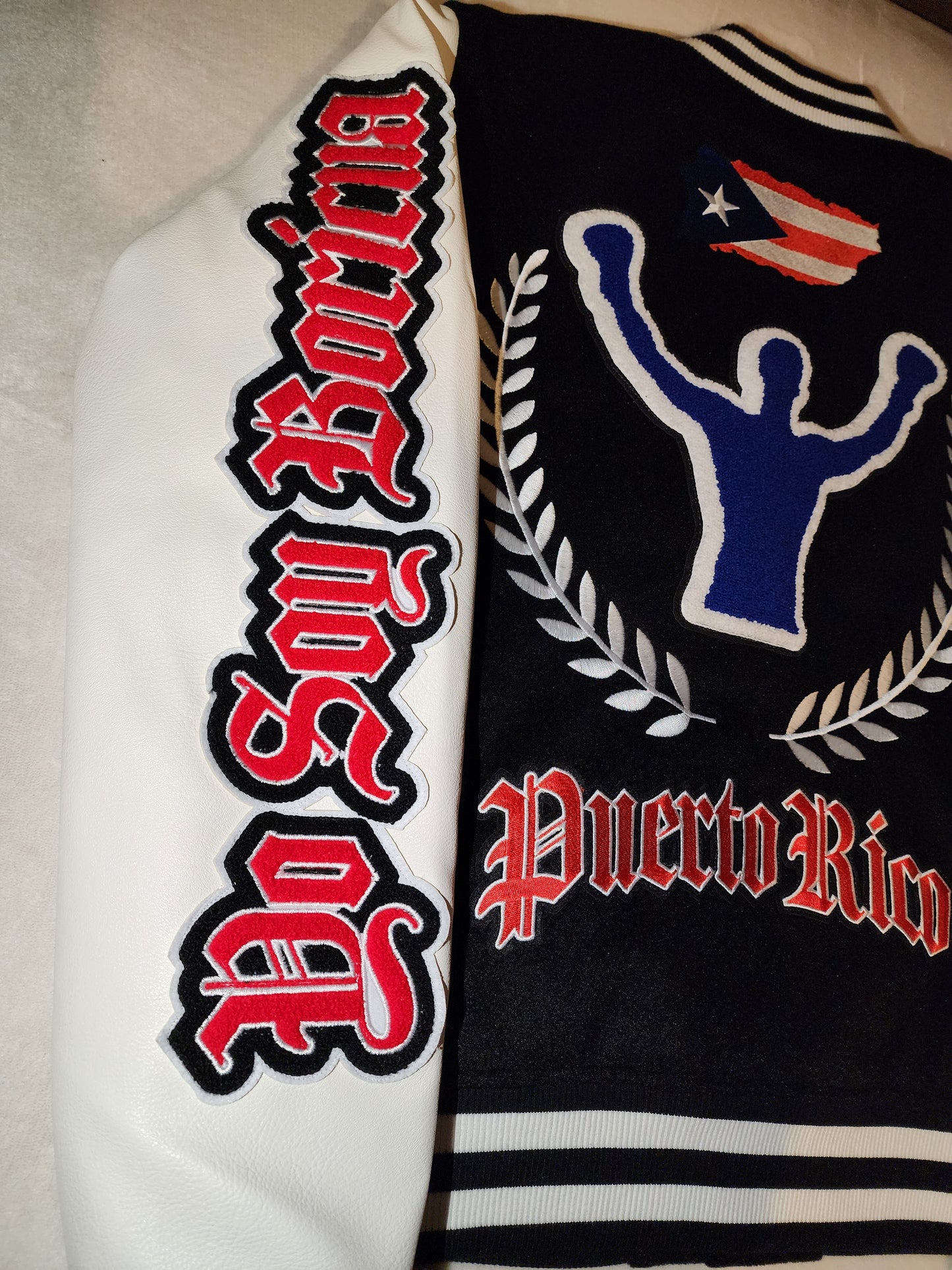 Puerto Rican Pride Varsity Jacket