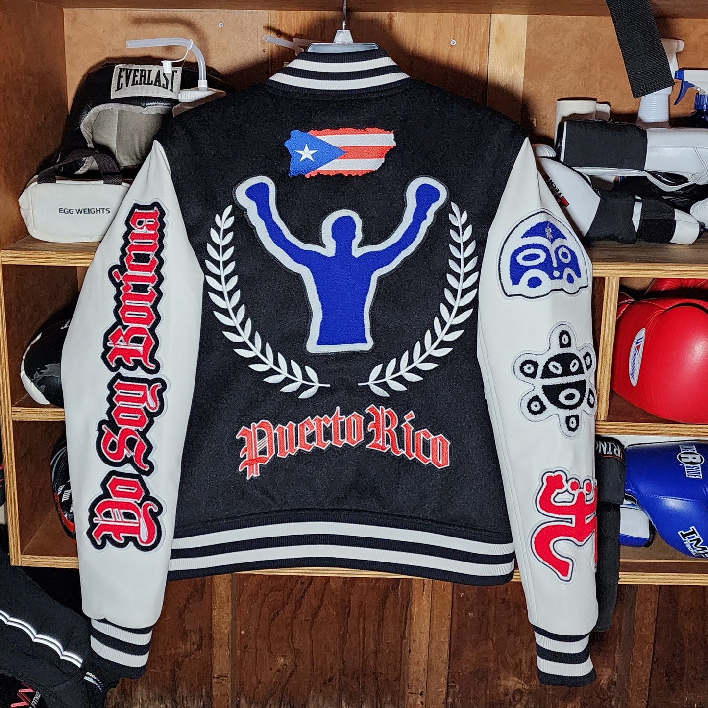 Puerto Rican Pride Varsity Jacket