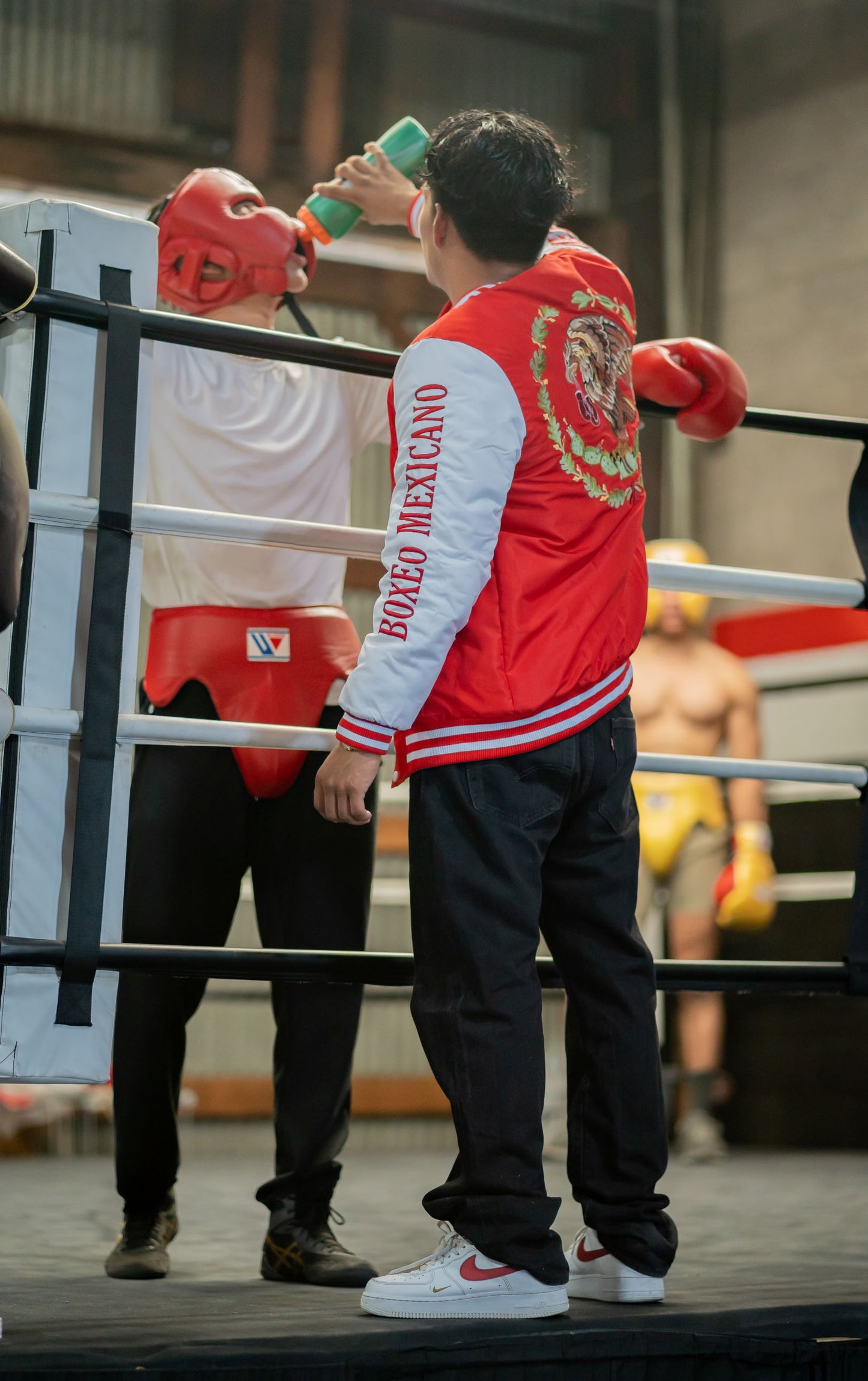 Fight Fan Bomber Jacket (Mexican Pride)