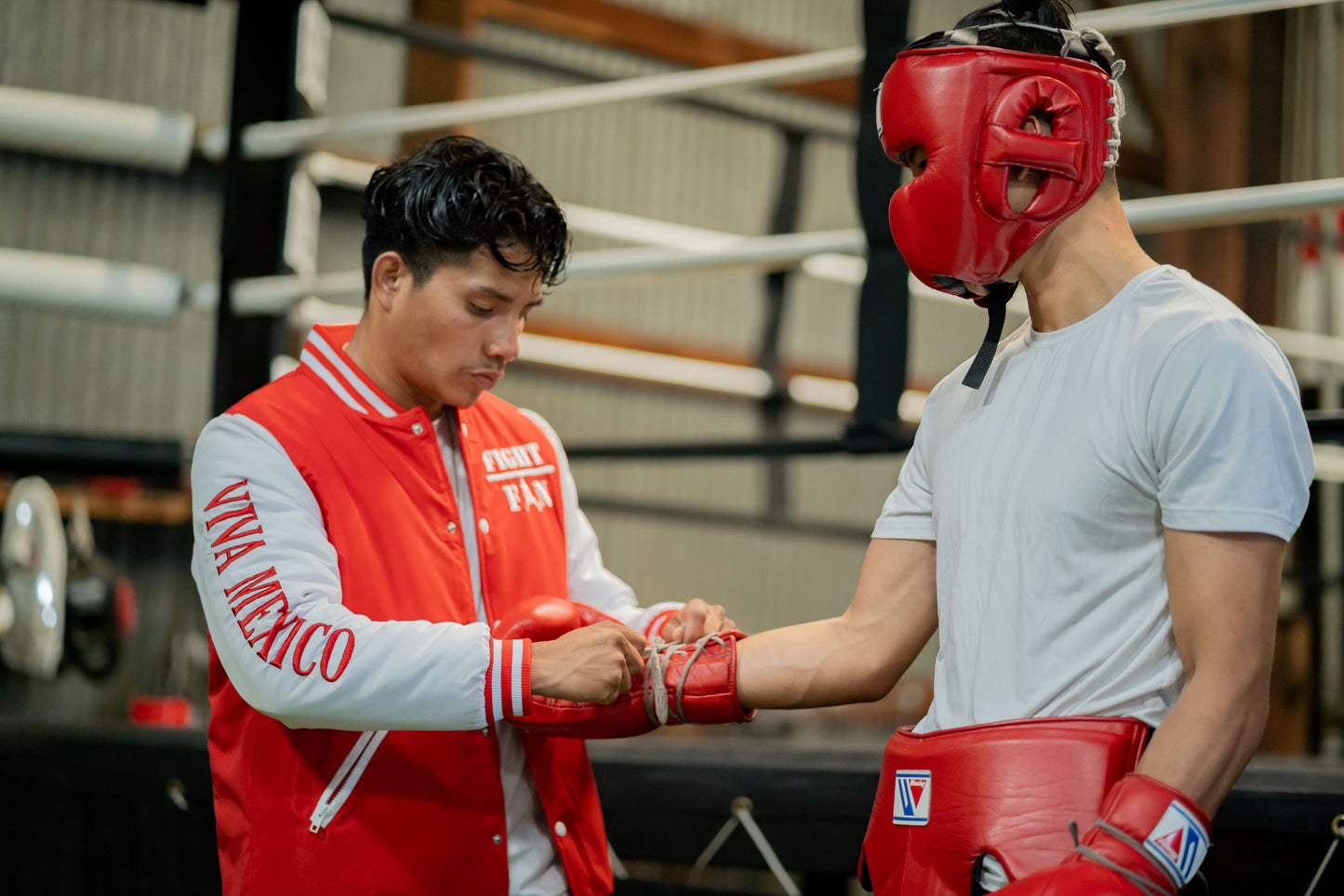 Fight Fan Bomber Jacket (Mexican Pride)